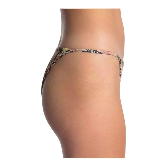 L*SPACE Jay Bikini Bottom - Pretty in Python NWOT - Picture 3 of 7